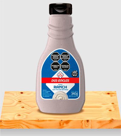 Salsa Ranch con mix de semillas x 340g