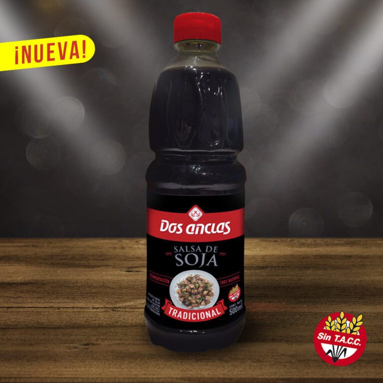 NUEVA Salsa de Soja Dos Anclas sin TACC