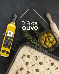 Focaccia Rústica de Aceitunas y Romero