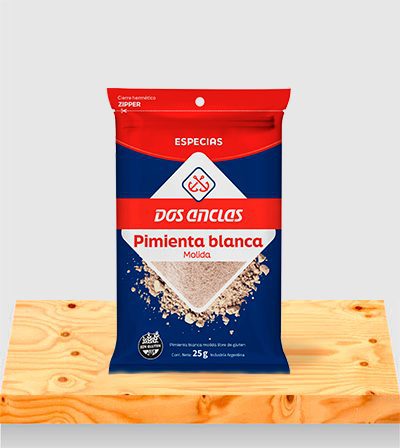Pimienta Blanca Molida x 25g
