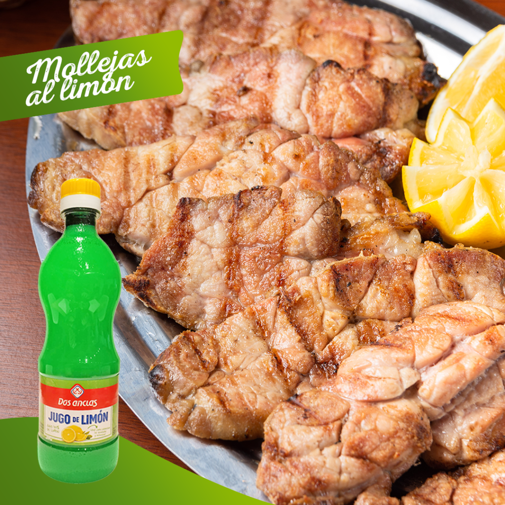 Mollejas al limón