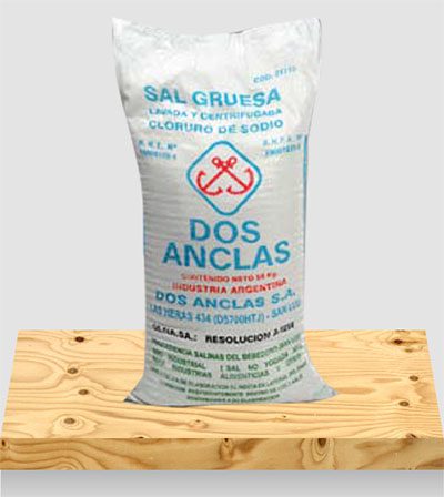 Sales para Industria - Sal Gruesa Lavada y centrifugada