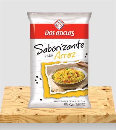 Saborizantes p/arroz x 25g
