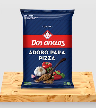 Especias Adobo p/Pizza x 25g