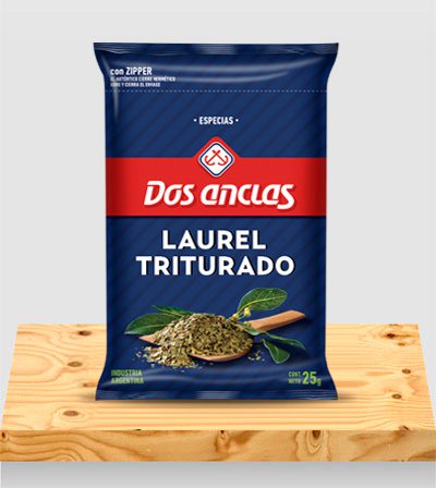 Especias Laurel Triturado x 25g
