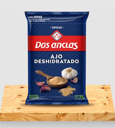 Ajo en Polvo x 20g – Dos Anclas