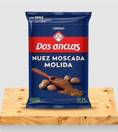 Especias Nuez Moscada Paquete x 25g