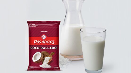 Leche de coco: rica